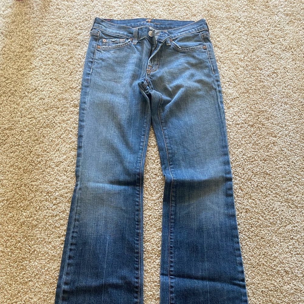 7 for all Mankind bootcut jeans size 25